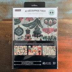 Redesign with Prima Redesign - Decoupage Fiber Paper A3 - Nutcracker Happiness
