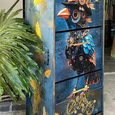 Redesign with Prima Redesign - Decoupage Fiber A1  - Azure Aviator