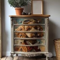 Redesign with Prima Redesign - Decoupage Fiber A1  - Sprocket Sniffer