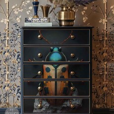 Redesign with Prima Redesign - Decoupage Fiber A1  - Brass Scarab