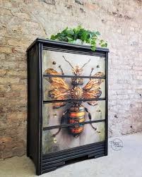 Redesign with Prima Redesign - Decoupage Fiber A1  - Gearspring Honeybee