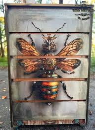 Redesign with Prima Redesign - Decoupage Fiber A1  - Gearspring Honeybee
