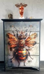Redesign with Prima Redesign - Decoupage Fiber A1  - Gearspring Honeybee