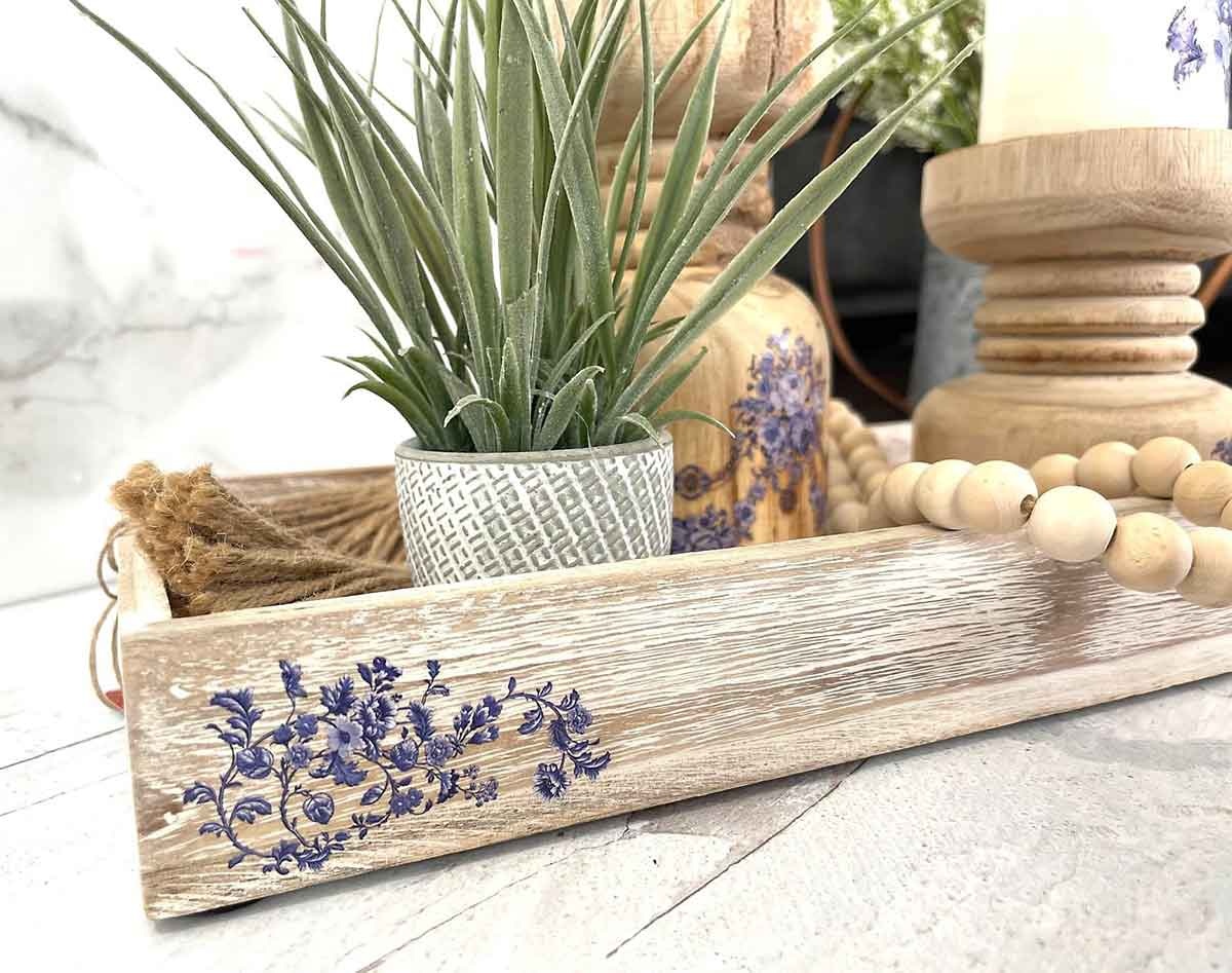 Redesign with Prima Redesign - H2O Transfer A4 - Azure Florals II