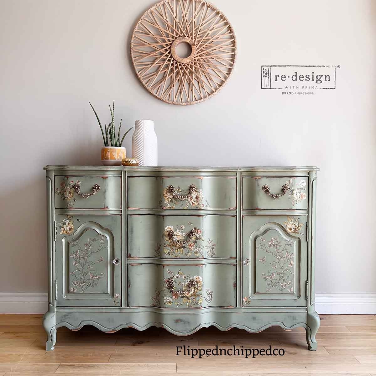 Redesign with Prima Redesign - Decor Transfer A4 - Belle Epoque Blooms