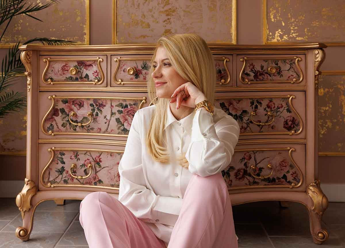 Redesign with Prima Redesign - Decoupage TISSUE Paper  - Timeless Blooms (KACHA)