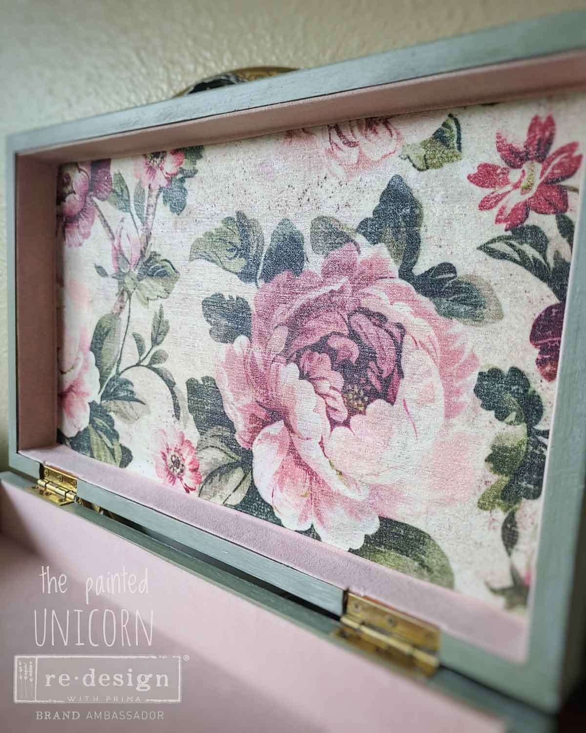 Redesign with Prima Redesign - Decoupage TISSUE Paper  - Timeless Blooms (KACHA)