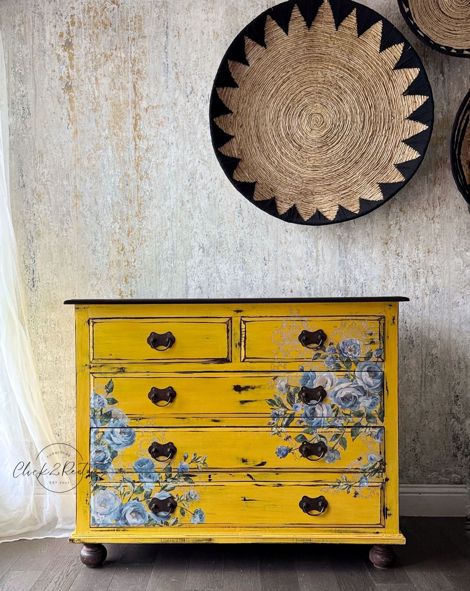 Redesign with Prima Redesign - Decor Transfer 24x35 - Azure Blossom