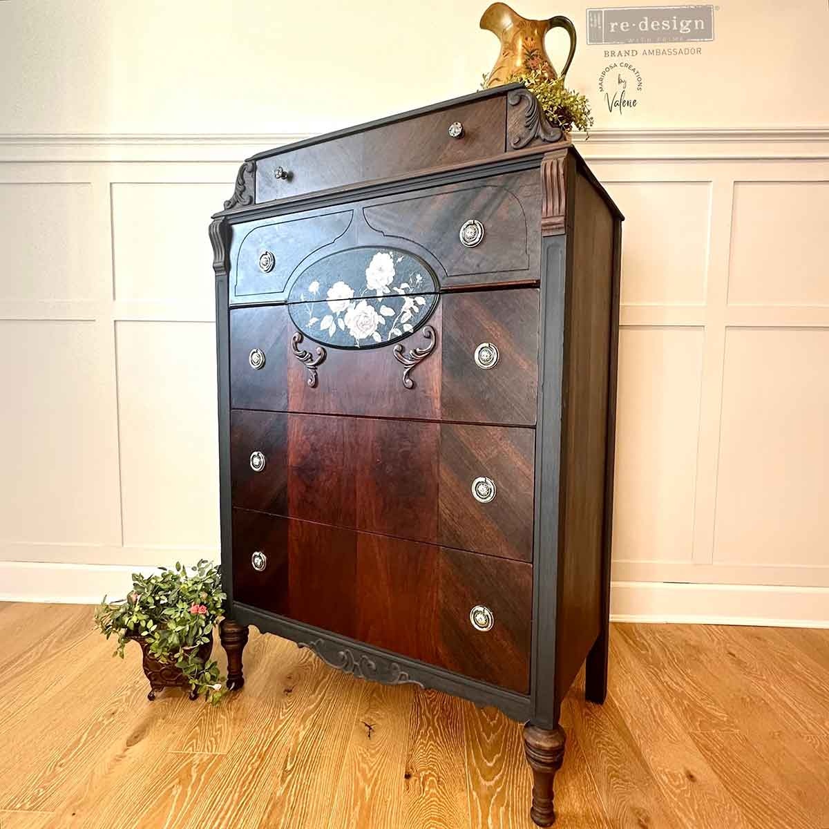 Redesign with Prima Redesign - Decor Transfer A4 - Creamy Blush Blooms