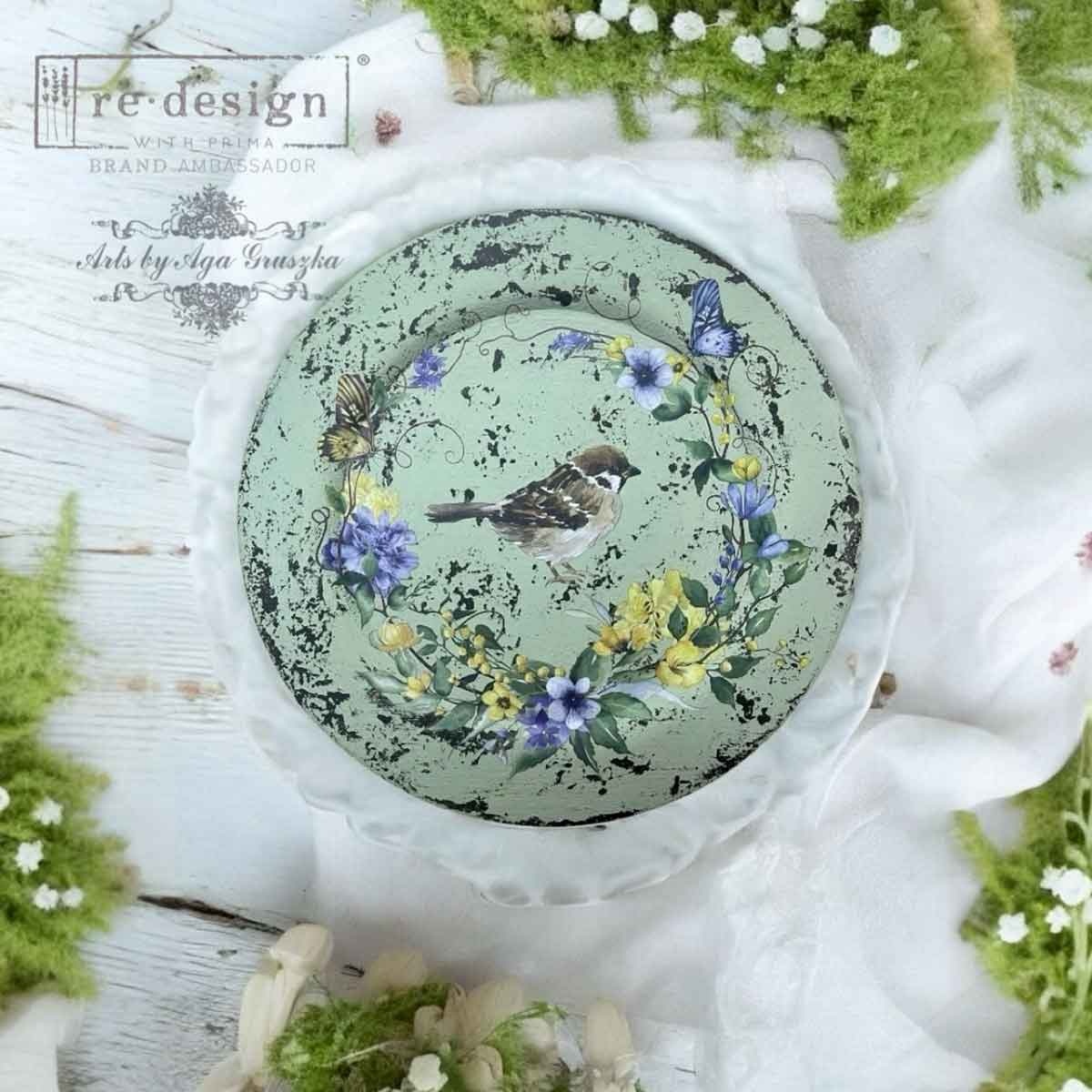 Redesign with Prima Redesign - Decor Transfer A4 - Sunlit Aviary