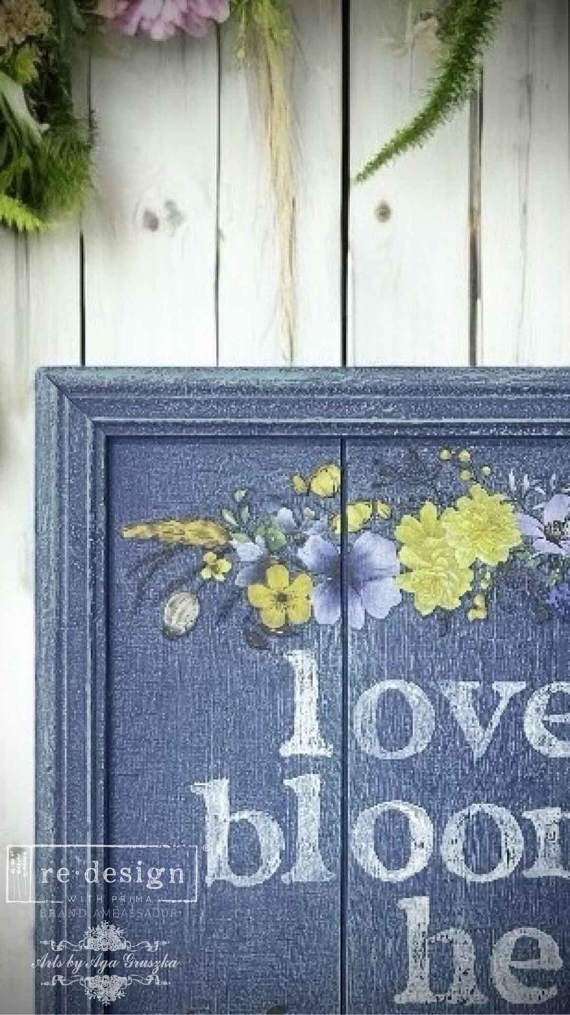 Redesign with Prima Redesign - Decor Transfer A4 - Sunlit Aviary