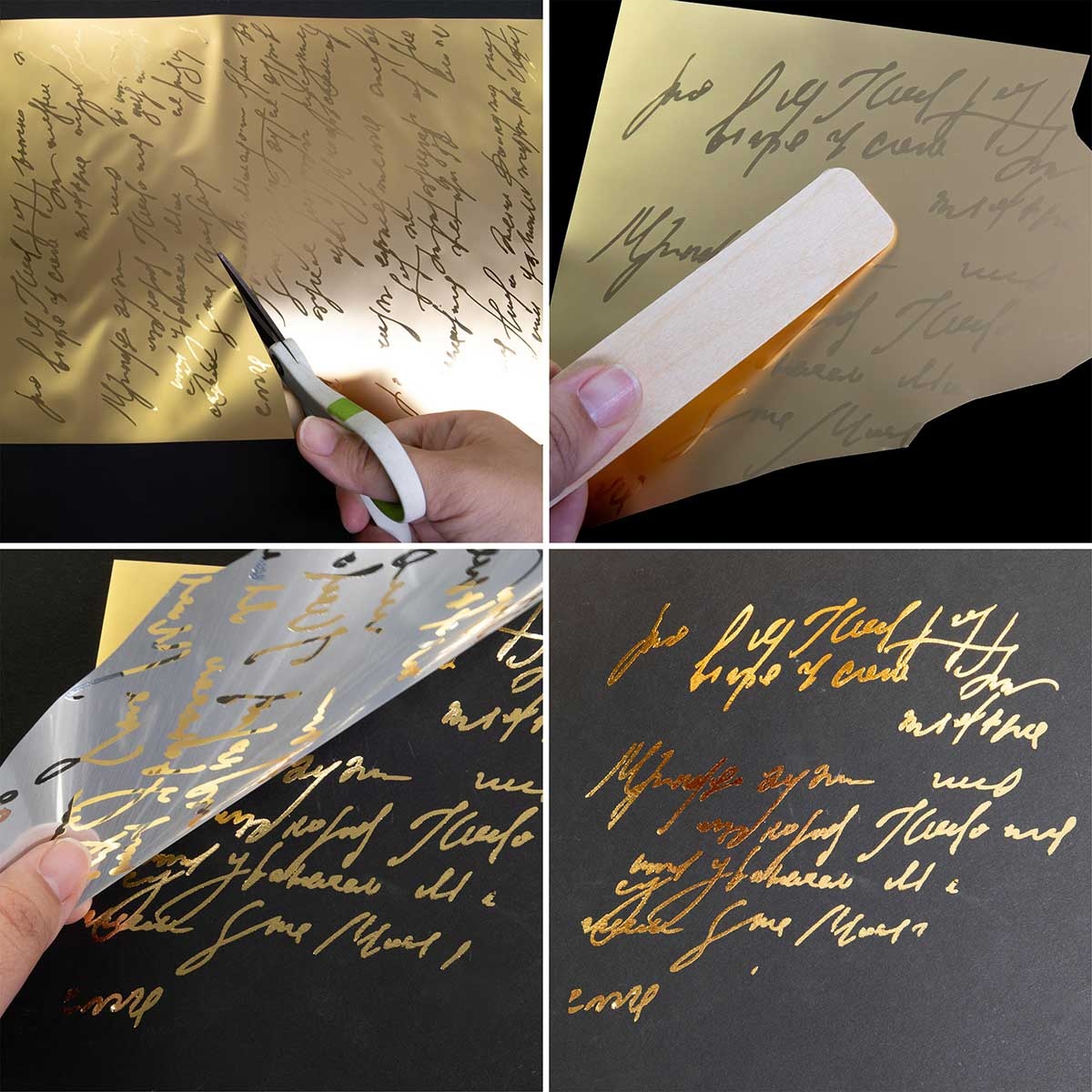 Redesign with Prima Redesign - Decor Transfer A4 - Shimmering Script (KACHA)