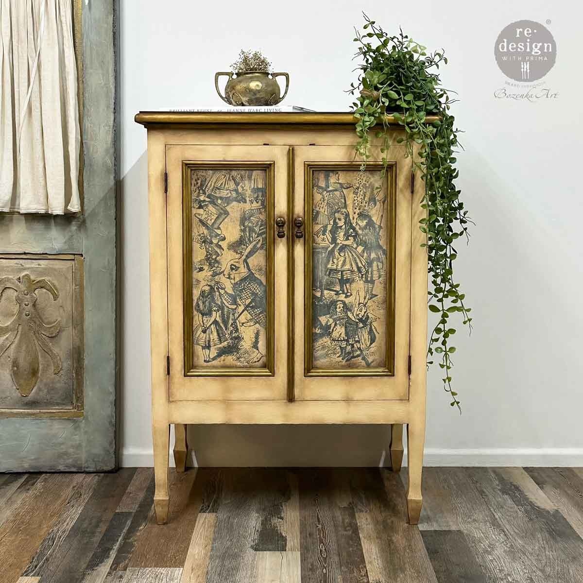 Redesign with Prima Redesign - Decoupage Tissue Paper - Dreaming in Wonderland