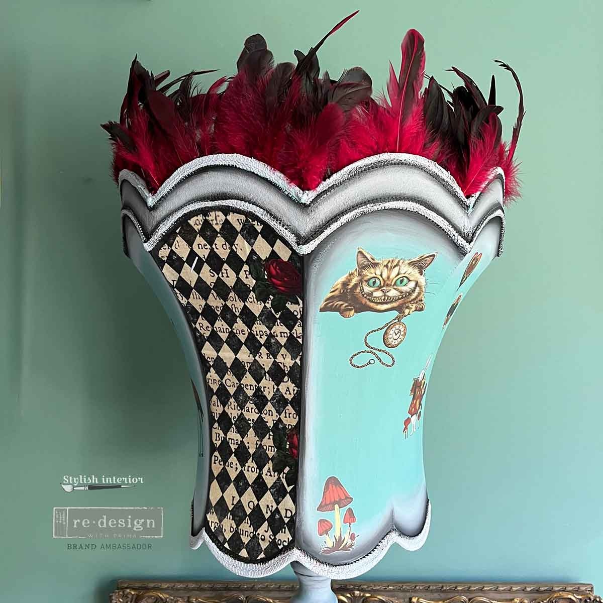 Redesign with Prima Redesign - Decoupage Tissue Paper - Queen's Court of Roses