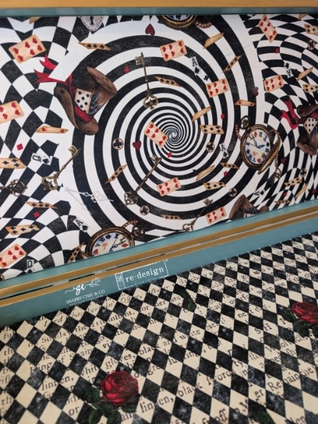 Redesign with Prima Redesign - Decoupage Tissue Paper - Tea Party Whirlwind