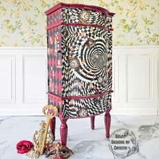 Redesign with Prima Redesign - Decoupage Tissue Paper - Tea Party Whirlwind