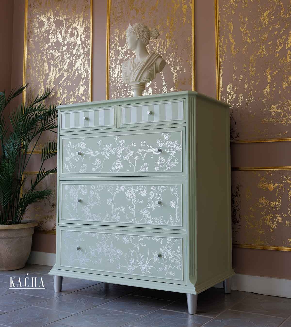 Redesign with Prima Redesign - Decor Transfer - Silver Bird  (KACHA)