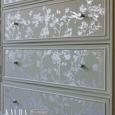 Redesign with Prima Redesign - Decor Transfer - Silver Bird  (KACHA)