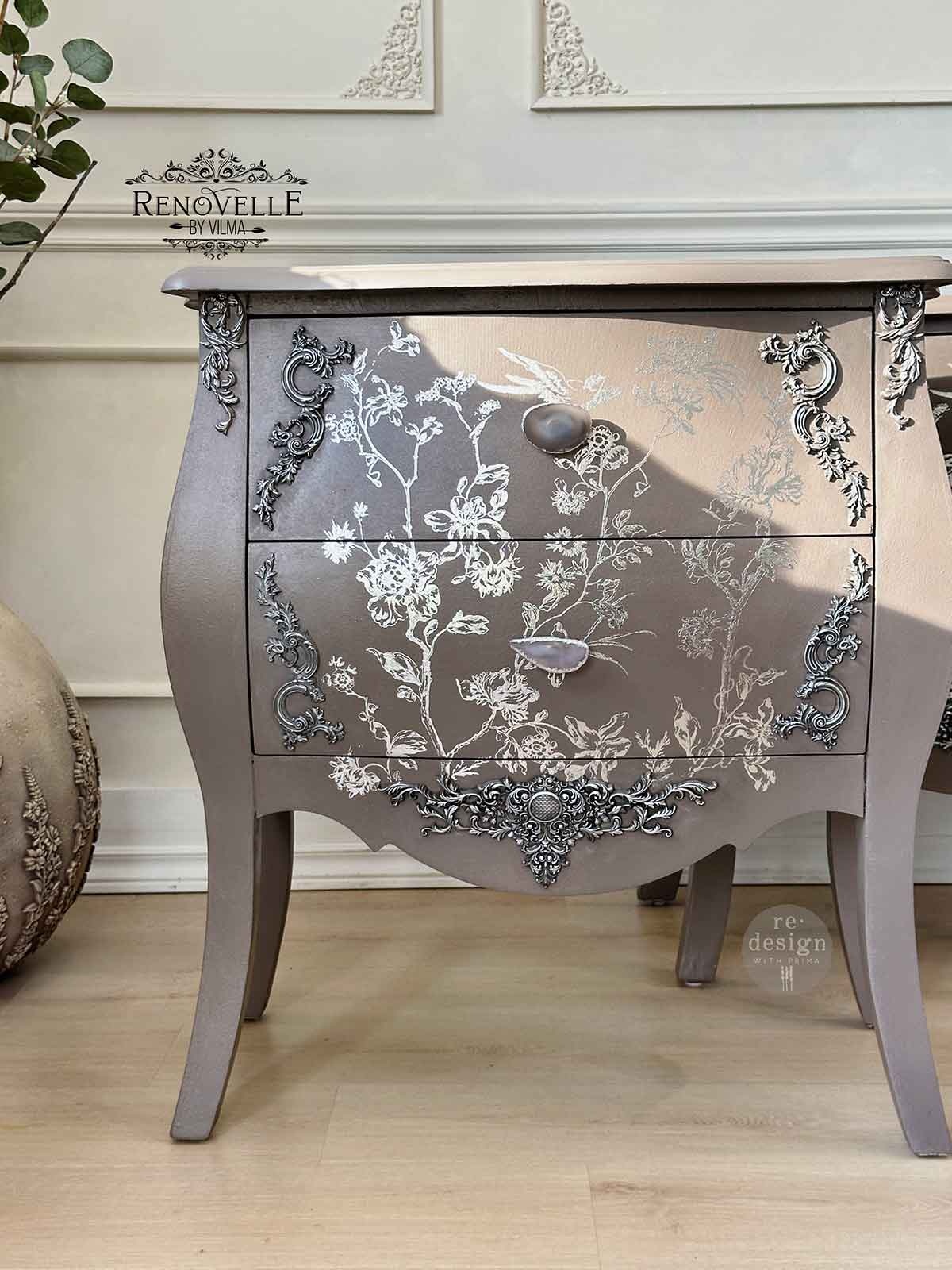 Redesign with Prima Redesign - Decor Transfer - Silver Bird  (KACHA)