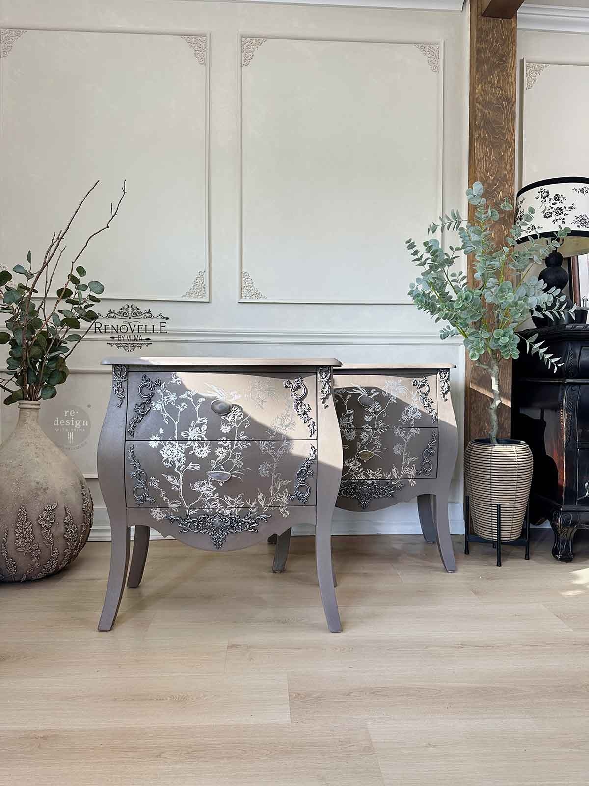 Redesign with Prima Redesign - Decor Transfer - Silver Bird  (KACHA)