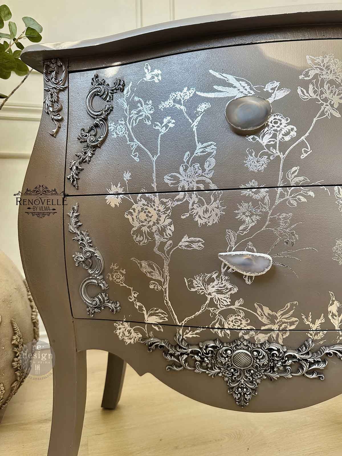 Redesign with Prima Redesign - Decor Transfer - Silver Bird  (KACHA)