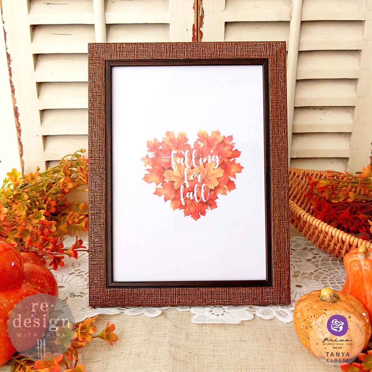 Redesign with Prima Redesign - Decor Transfer 6x12 - Autumn Splendor