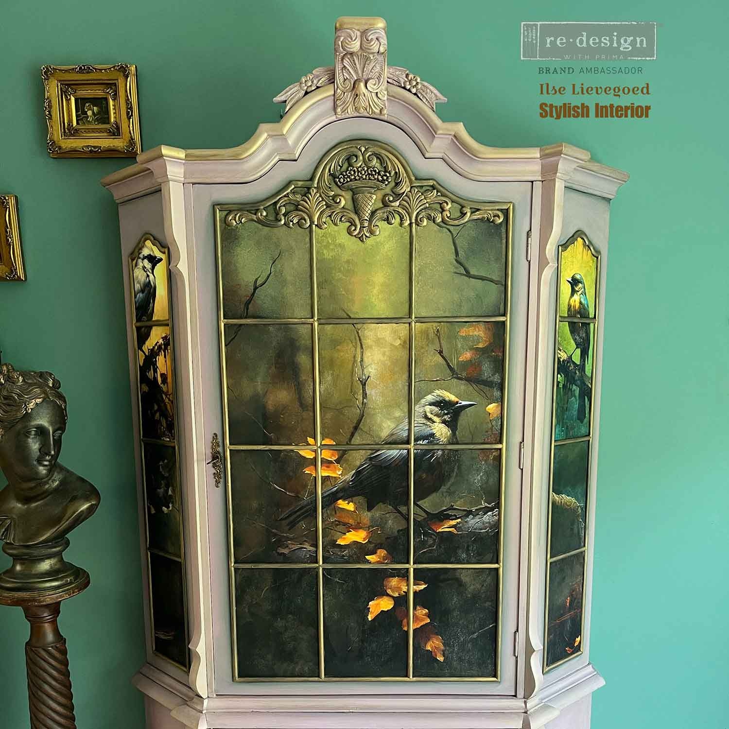 Redesign with Prima Redesign - Decoupage Tissue Paper 19x30 - PACK - Avian Dreamscape