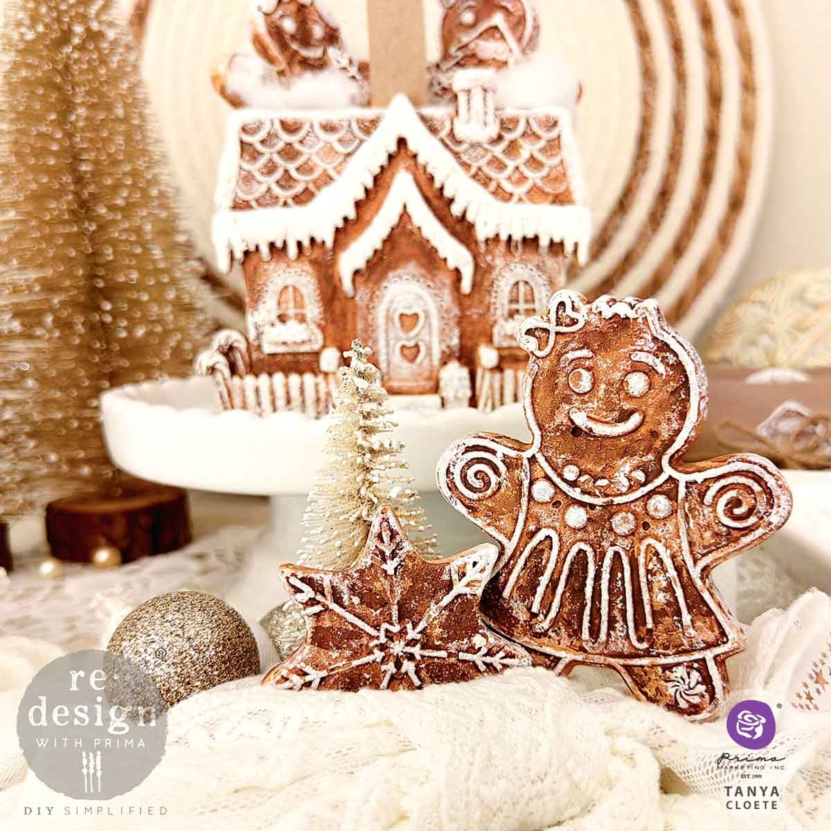 Redesign with Prima Redesign - Mould - Festive Gingerbread Treats