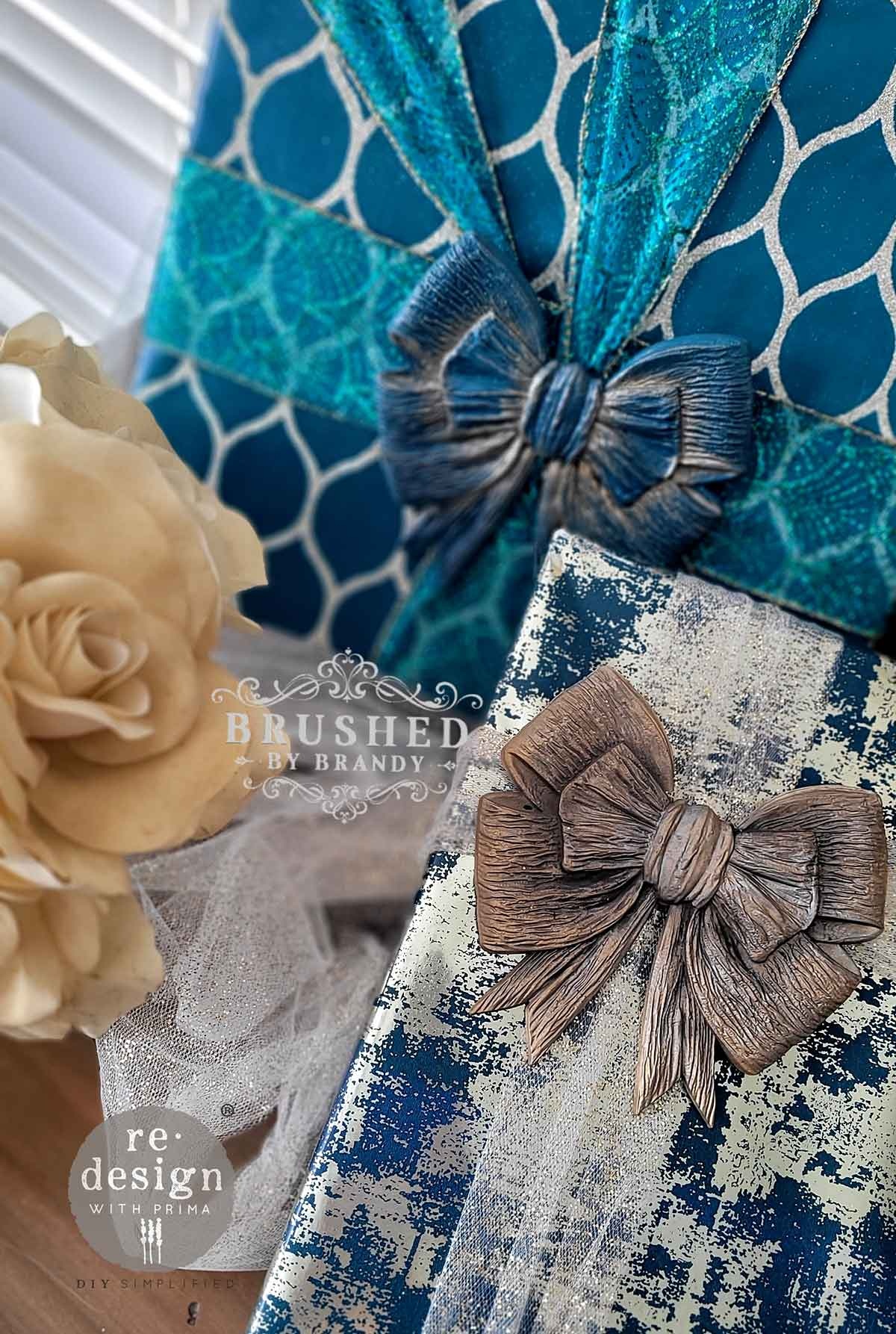 Redesign with Prima Redesign - Mould - Vintage Opulence Bow (KACHA)