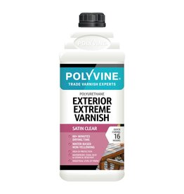 Polyvine Polyvine - EXTERIOR - EXTREME Varnish - Satin - Nl/Fr-1L