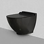 Sanitear Toiletbril softclose, Capri Selection 352.Zwart, afneembaar, Quick Release