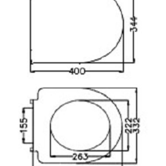 Sanitear Sanitear ONE / Compact Soft-close Toiletbril