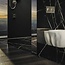 Sanitear Hangtoilet mat zwart , " INFINITI ", zonder spoelrand  Antibacterieel, vrijhangend toilet