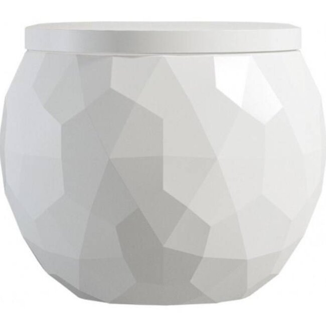 Sanitear Kwarts hangtoilet zonder spoelrand , Antibacterieel nano coating