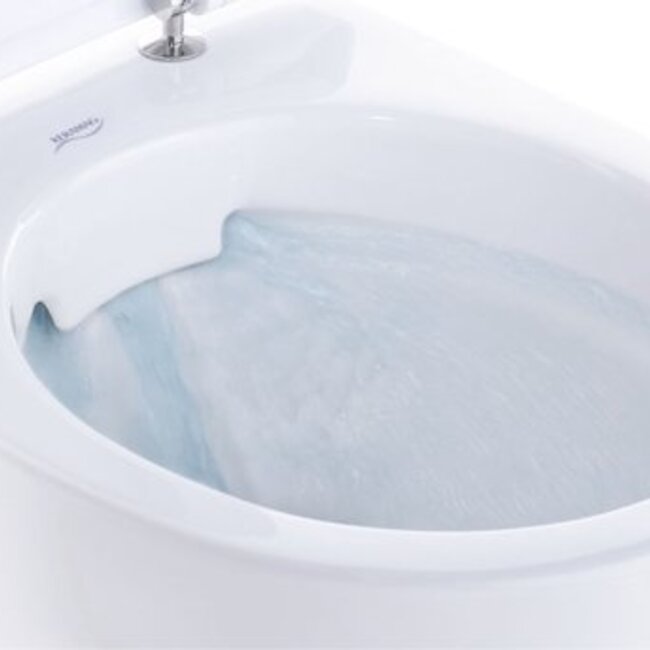 Keramag Icon wandcloset -zonder spoelrand met toiletzitting softclose