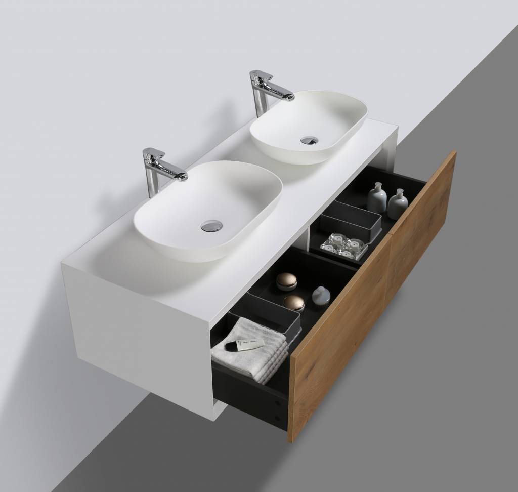 Roslyn - Salontafel - Eiken - 75x75x44 cm