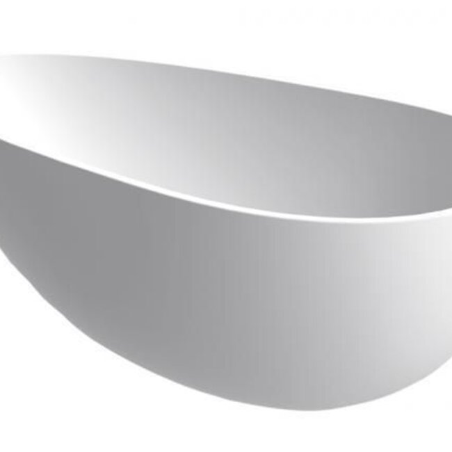 Como LECCO Solid surface vrijstaand ligbad, hoogwaardig acryl!