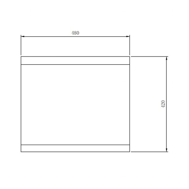 Como Badkamermeubel set 100 cm met solid surface waskom 