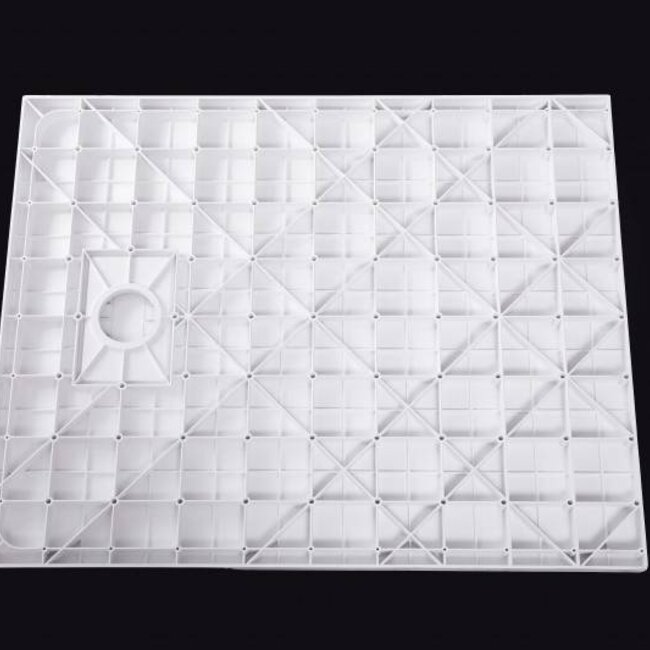 Sanitear 90x120 cm Antislip ,structuur surface met douchebak douchebakafvoer