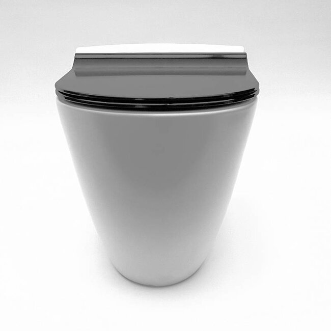 Sanitear MINERAAL hangtoilet zonder spoelrand wit mat