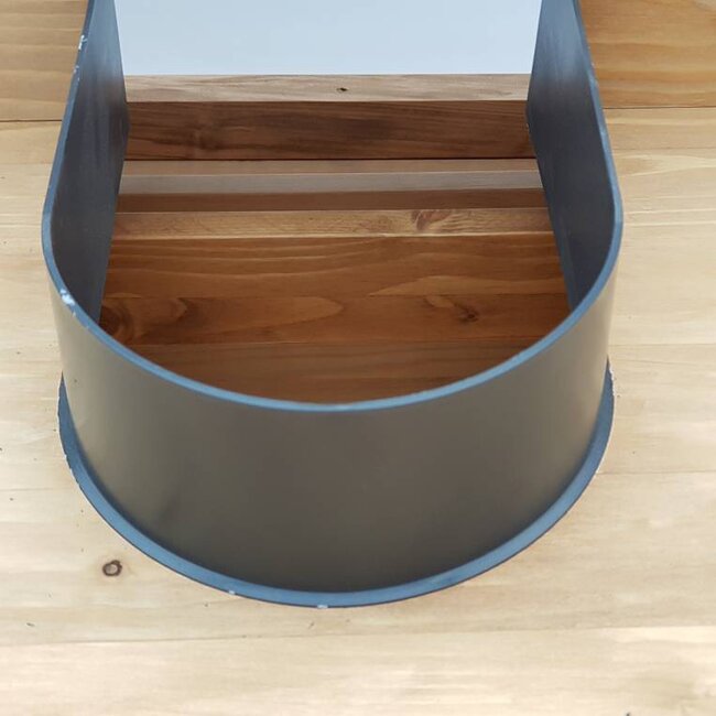 Aanbieding ! Badkamermeubel onderkast massief hout 100 cm , soft close 2 laden