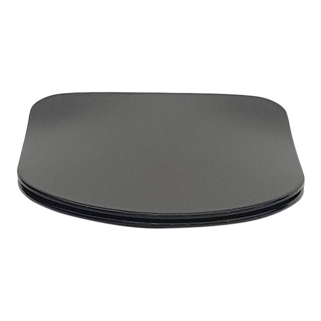 Sanitear CAPRI  Selection flat toiletzitting zwart