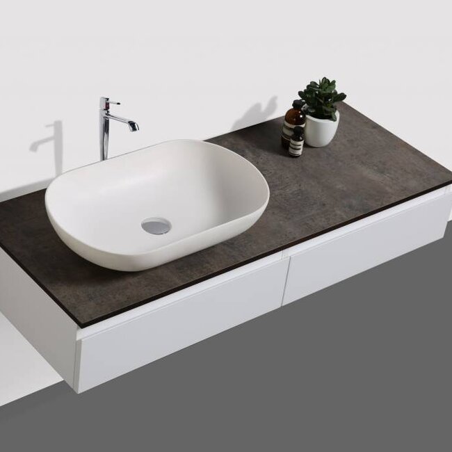 Como  CREA Wastafelonderkast 120 cm , mat-wit