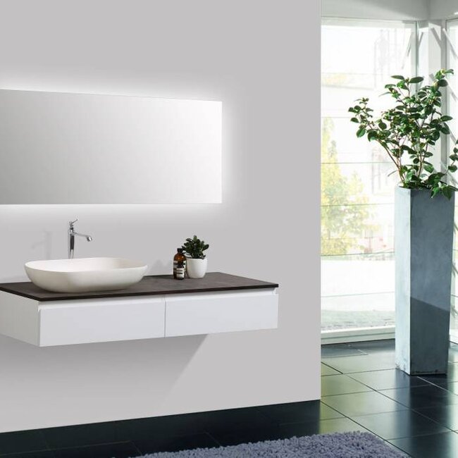 Como  CREA Wastafelonderkast 120 cm , mat-wit