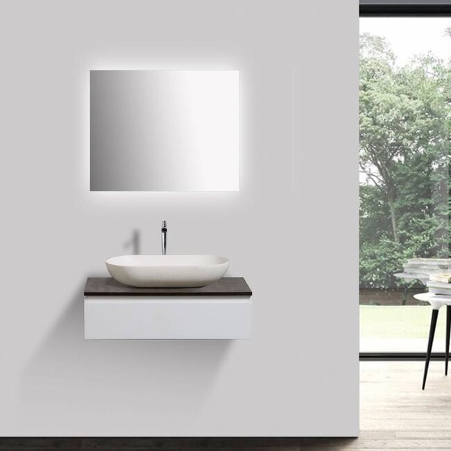 Como COMO CREA Wastafelonderkast 70 cm , mat-wit