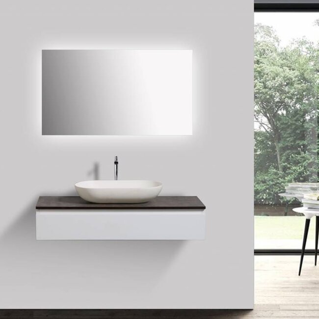 Como COMO CREA Wastafelonderkast 100 cm , mat-wit