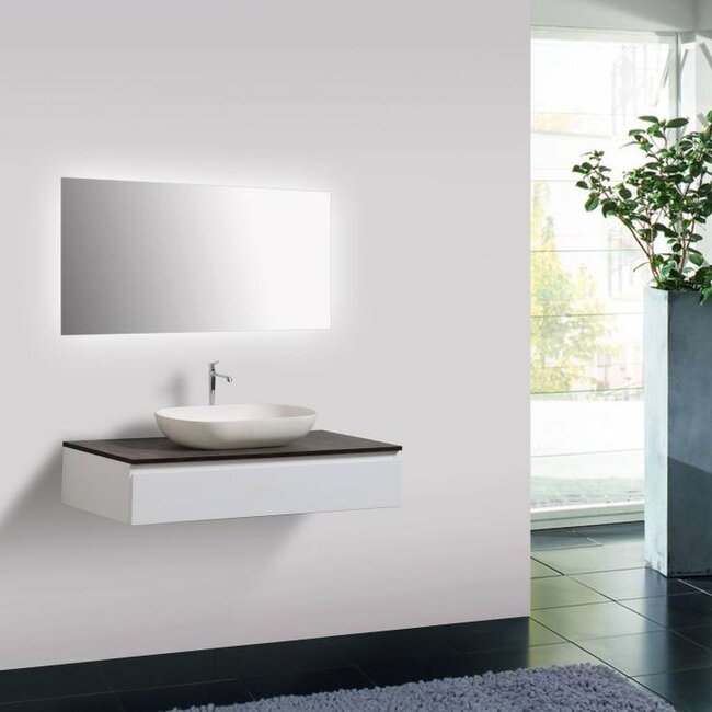 Como COMO CREA Wastafelonderkast 100 cm , mat-wit