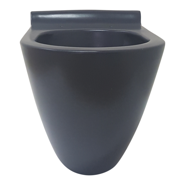 Sanitear MINERAAL hangtoilet , zonder spoelrand, mat antraciet