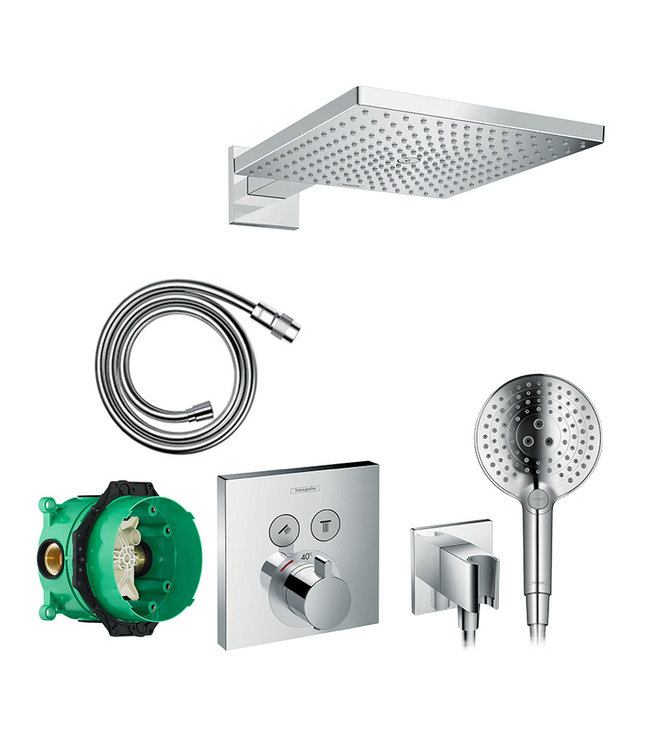 hansgrohe Inbouw douche mengkraan met inbouwdeel set aanbieding Sanitear