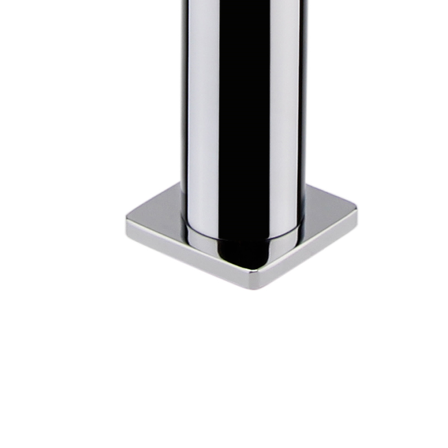 Como MOOD verhoogde geribbeld wastafelkraan, chroom